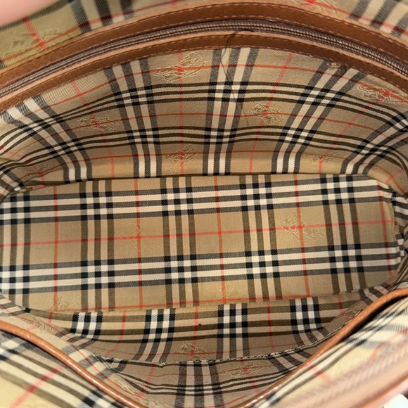 Burberry's Leather Dome Convertible Shoulder Bag - Picture 8 of 14